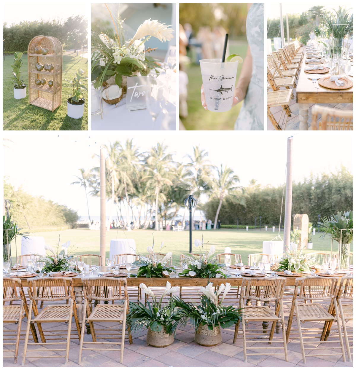 Islander Resort Wedding Reception in Islamorada, Florida