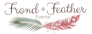 Frond + Feather Events Logo